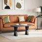 Preview: Couchtischbeine X-Form 2 Stk. Schwarz 28x(42-43) cm Stahl