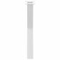 Preview: Esstischbeine X-Form 2 Stk. Weiß 50x(72-73) cm Stahl