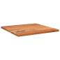 Preview: Tischplatte 60x60x2,5 cm Quadratisch Massivholz Akazie