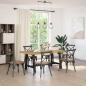 Preview: ARDEBO.de - Esstisch NOAIN A-Form-Beine 180x90x75 cm Massivholz Kiefer