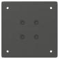 Preview: Couchtischbeine 4 Stk. Anthrazit 30 cm Stahl