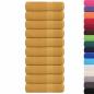 Preview: Duschtücher FROGN 10 Stk. Gold 70x140 cm 360 g/m²