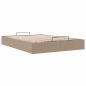 Preview: Ottoman-Bett ohne Matratze Cappucino 140x200cm Kunstleder