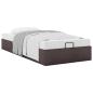 Preview: Ottoman-Bett ohne Matratze Dunkelbraun 90x190 cm Stoff