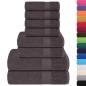 Preview: 8-tlg. Handtuch-Set FROGN Anthrazit 360 g/m²