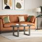 Preview: Couchtischbeine U-Form 2 Stk. Anthrazit 50x(42-43) cm Stahl