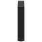 Preview: Couchtischbeine U-Form 2 Stk. Schwarz 40x(30-31) cm Stahl
