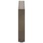 Preview: Couchtischbeine U-Form 2 Stk. Naturstahl 50x(30-31) cm Stahl