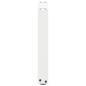 Preview: Couchtischbeine U-Form 2 Stk. Weiß 38x(42-43) cm Stahl