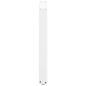 Preview: Esstischbeine U-Form 2 Stk. Weiß 70x(72-73) cm Stahl