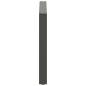 Preview: Esstischbeine U-Form 2 Stk. Anthrazit 100x(72-73) cm Stahl