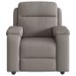 Preview: Massagesessel Taupe Stoff