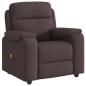 Preview: Massagesessel Dunkelbraun Stoff
