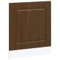 Preview: Geschirrsp?lerblende Kalmar Braun Eichen-Optik 60x1,5x57 cm