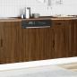 Preview: Geschirrsp?lerblende Kalmar Braun Eichen-Optik 60x1,5x57 cm