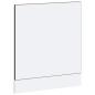 Preview: Geschirrsp?lerblende Kalmar Braun Eichen-Optik 60x1,5x57 cm
