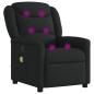 Preview: Massagesessel Schwarz Stoff