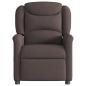 Preview: Relaxsessel Dunkelbraun Stoff