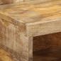 Preview: Nachttisch 50x27x50 cm Raues Mango-Massivholz