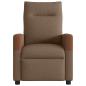 Preview: Relaxsessel Elektrisch Braun Stoff