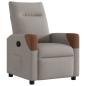 Preview: Relaxsessel Taupe Stoff