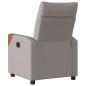 Preview: Relaxsessel Taupe Stoff