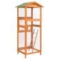 Preview: Vogelkäfig 68x62x166 cm Massivholz Fichte