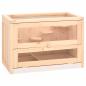 Preview: ARDEBO.de - Hamsterkäfig 60x35,5x42 cm Massivholz Tanne