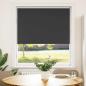 Preview: ARDEBO.de - Verdunkelungsrollo Schwarz 105x175 cm Stoffbreite 100,7 cm