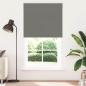 Preview: ARDEBO.de - Verdunkelungsrollo Grau 130x230cm Stoffbreite 126,6cm Polyester