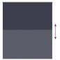 Preview: Verdunkelungsrollo Marineblau 130x130 cm Stoffbreite 126,6 cm