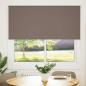 Preview: ARDEBO.de - Verdunkelungsrollo Kaffeebraun 165x150 cm Stoffbreite 161,6 cm