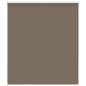 Preview: Verdunkelungsrollo Kaffeebraun 130x130cm Stoffbreite 126,6cm