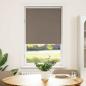 Preview: ARDEBO.de - Verdunkelungsrollo Kaffeebraun 75x130cm Stoffbreite 70,7 cm