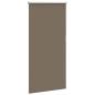 Preview: Verdunkelungsrollo Kaffeebraun 75x130cm Stoffbreite 70,7 cm