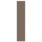 Preview: Verdunkelungsrollo Kaffeebraun 40x230 cm Stoffbreite 35,7 cm