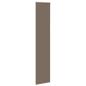 Preview: Verdunkelungsrollo Kaffeebraun 40x230 cm Stoffbreite 35,7 cm