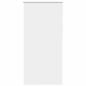 Preview: ARDEBO.de - Verdunkelungsrollo Weiß 115x230cm Stoffbreite 110,7cm Polyester