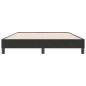 Preview: Boxspringbett ohne Matratze Schwarz 140x220 cm Samt