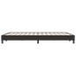 Preview: Boxspringbett ohne Matratze Schwarz 140x220 cm Samt
