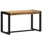 Preview: Bank 80x35x45 cm Raues Massivholz Mango