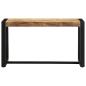 Preview: Bank 80x35x45 cm Raues Massivholz Mango