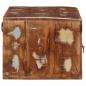 Preview: TV-Wandschrank 100x32x25 cm Altholz Massivholz
