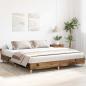 Preview: Bettgestell ohne Matratze Altholz 160x200cm Holzwerkstoff