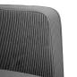 Preview: Sessel mit Armlehnen Dunkelgrau 54 cm Cordstoff