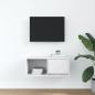 Preview: TV-Schrank Weiß 60x31x25,5 cm Holzwerkstoff