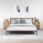 Preview: Nachttische mit 2 Schubladen 2 Stk. Artisan-Eiche 38x34x80 cm