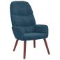 Preview: Relaxsessel Blau Samt