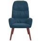 Preview: Relaxsessel Blau Samt