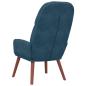 Preview: Relaxsessel Blau Samt
